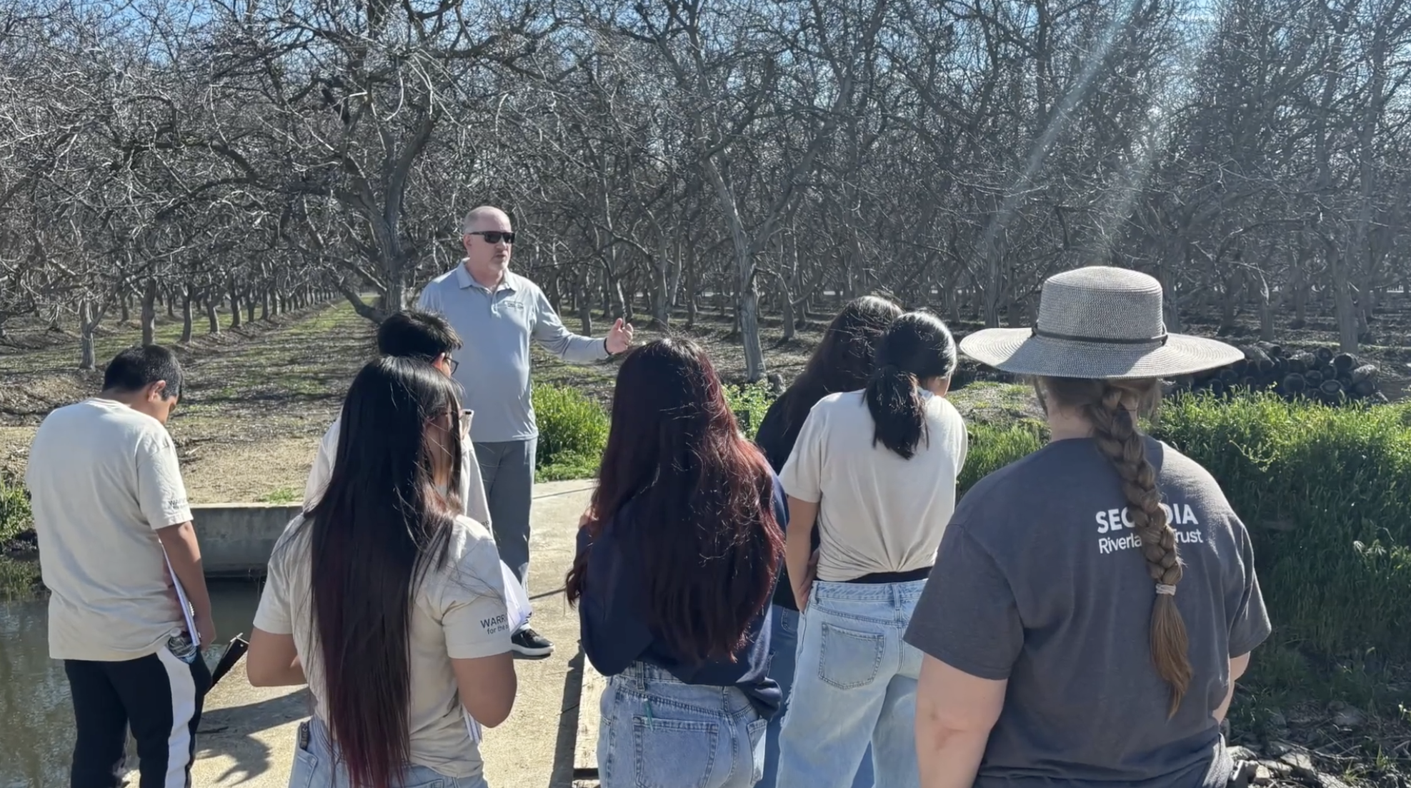 Students investigate groundwater and environmental change in the Central Valley.